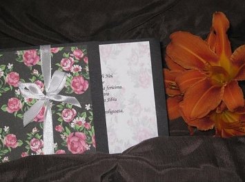 Invitatii nunta handmade Nunta Sibiu